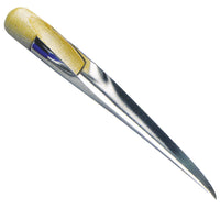 Merlespir Rustfri med Træskaft