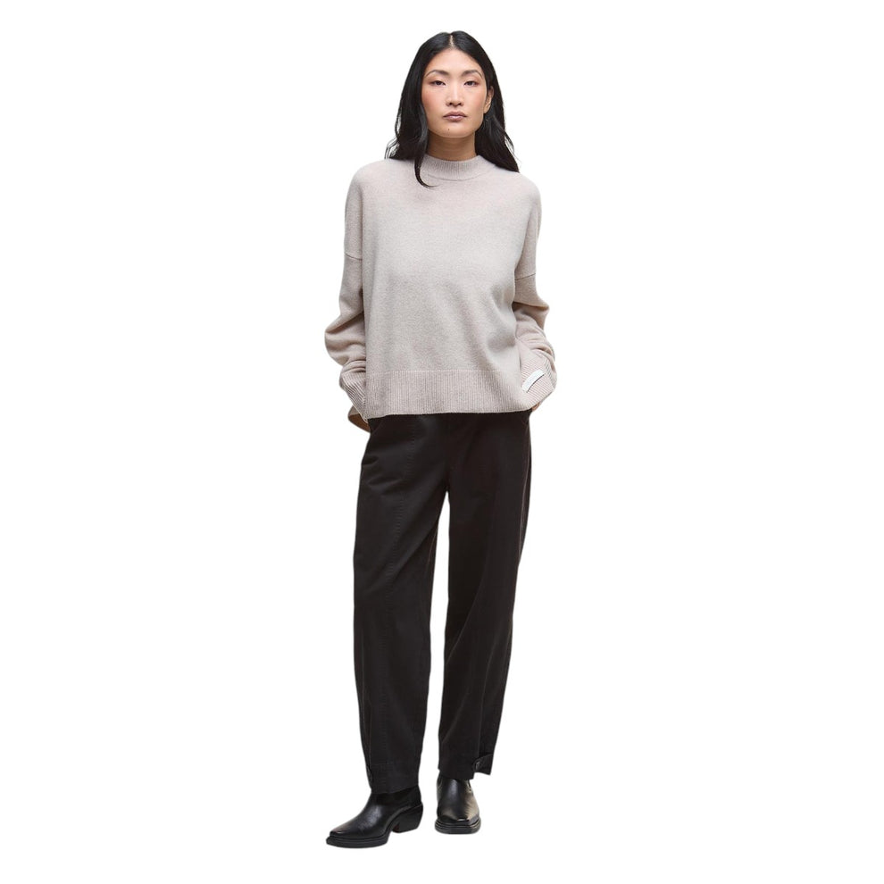 Barbour W Leonie Knitted Jumper Neutral