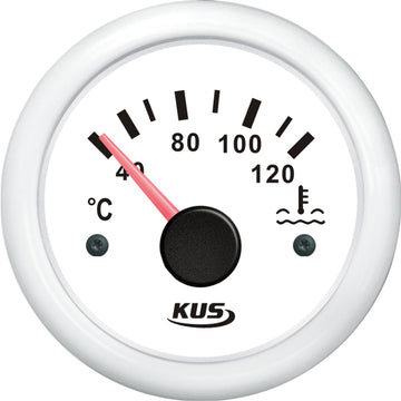KUS temperaturmåler til kølevand hvid