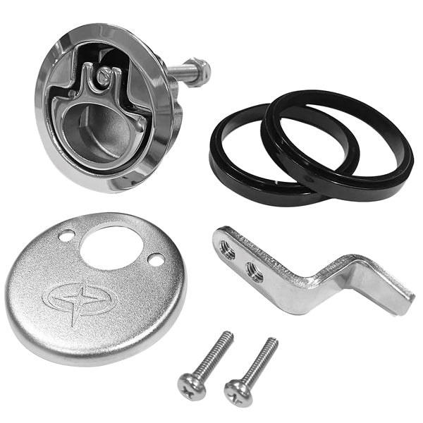 Roca Dørkbeslag vinklet rigel, Ø61,5