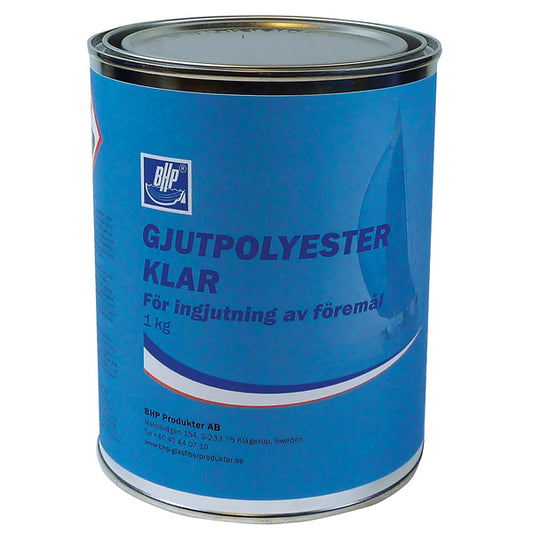 BHP Støbepolyester ekskl. hærder klar, 1kg