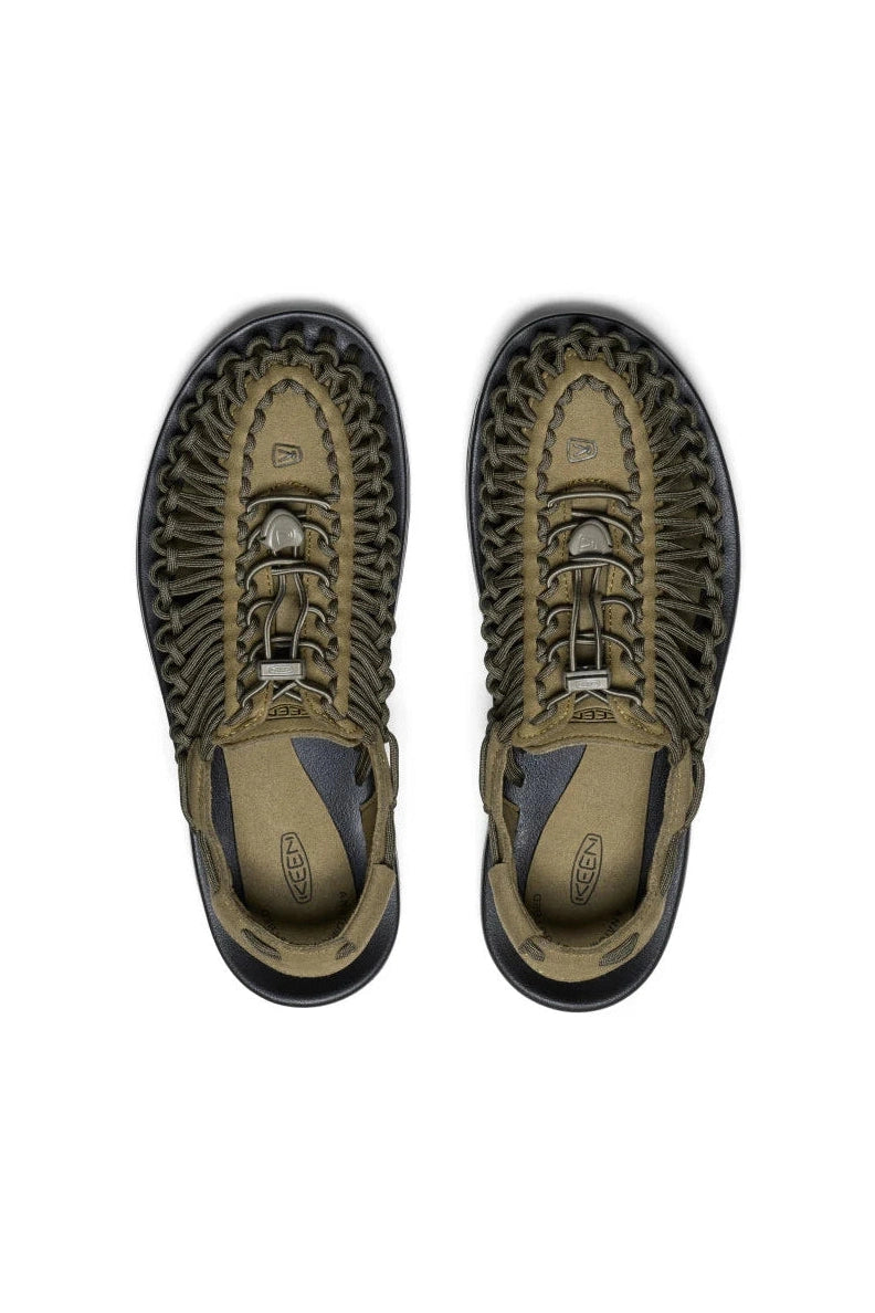 Keen M Uneek Dark Olive Black Sandal