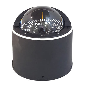 Riviera piedestal kompas White Star 5", sort