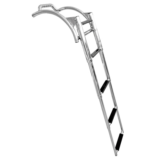 Badestige til gummibåd, 4 teleskoptrin