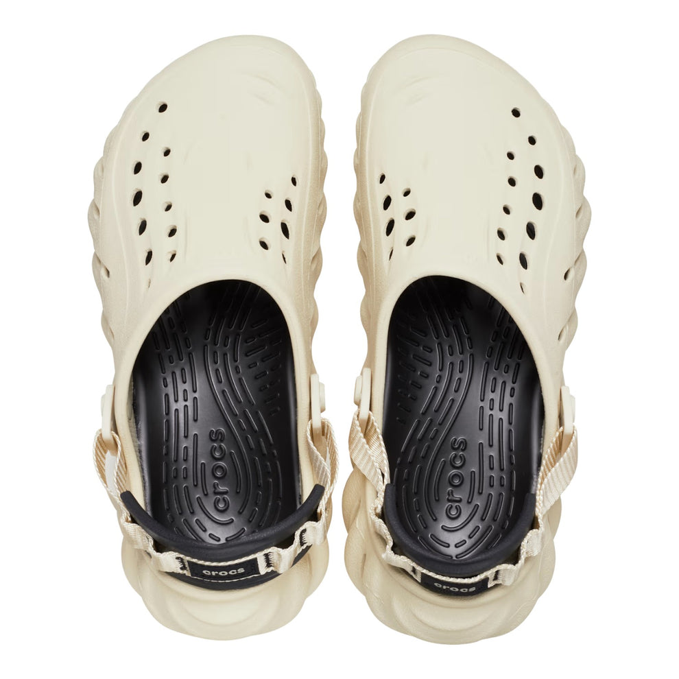 Crocs Echo Clog Bone Black