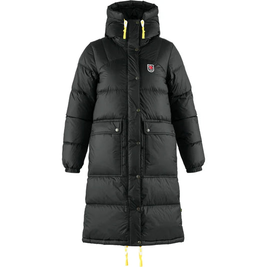 Fjäll Räven W Expedition Long Down Parker Jakke Sort