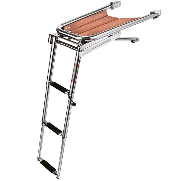 Stævnplatform med stige, 65x33cm