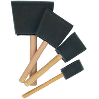 Skumpensel/Lakstryger med Træhåndtag