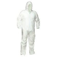 Beskyttelsesdragt med Lynlås & Elastik