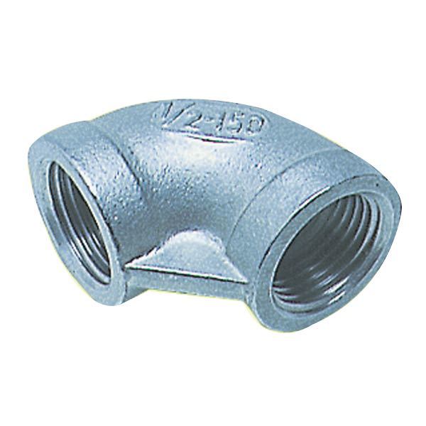 1852 Bøjning 90° ind/ind gevind RF stål, 1 1/2"