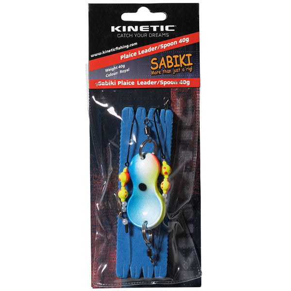 Kinetic Sabiki plaice leader/spoon royal