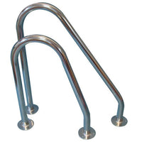 Hajfinner Gelænder Rustfri, Ø:25mm