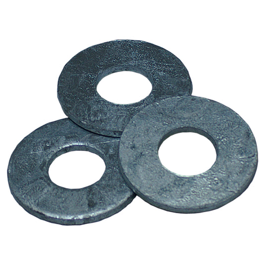 Spændeskive varmgalvaniseret rund