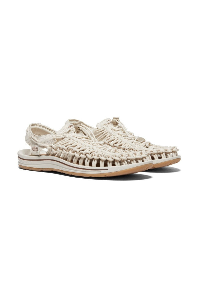 Keen M Uneek Canvas Natural Sandal Birch