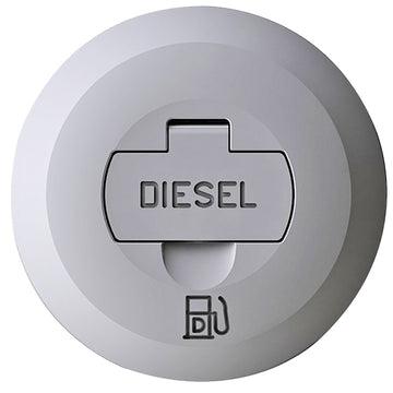 Låg med lås til dækspåfyldning, diesel