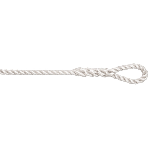 Robline Twisted fenderline fortøjning hvid, 2m