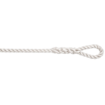 Robline Twisted fenderline fortøjning hvid, 2m