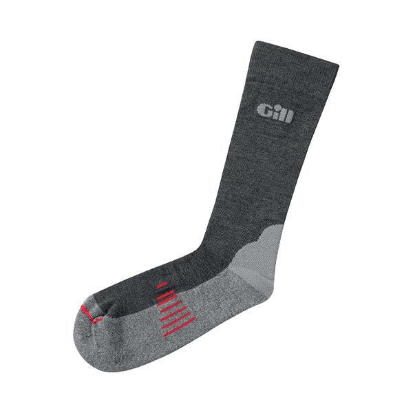 Gill 763 Mid weight sokker sort, str 39-42