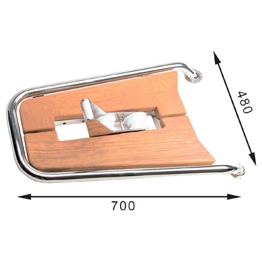 Stævnplatform MPA75 m/ankerrulle
