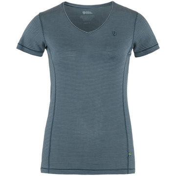 Fjällräven W Abisko Cool T-Shirt Indigo Blue