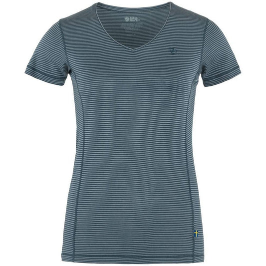Fjällräven W Abisko Cool T-Shirt Indigo Blue