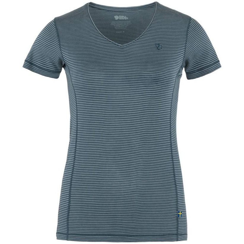Fjällräven W Abisko Cool T-Shirt Indigo Blue