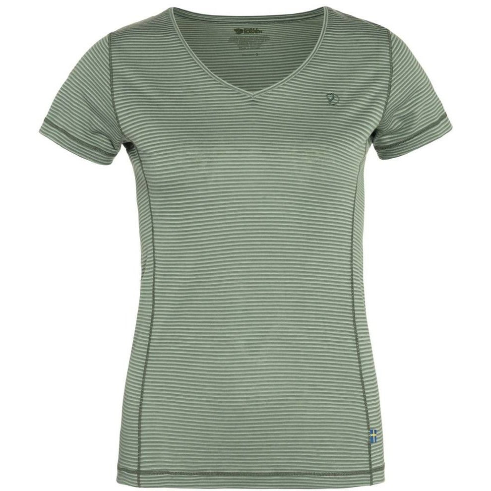Fjällräven W Abisko Cool T-Shirt Patina Green