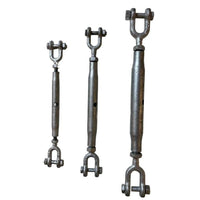 Galvaniseret vantskrue, Gaffel / Gaffel