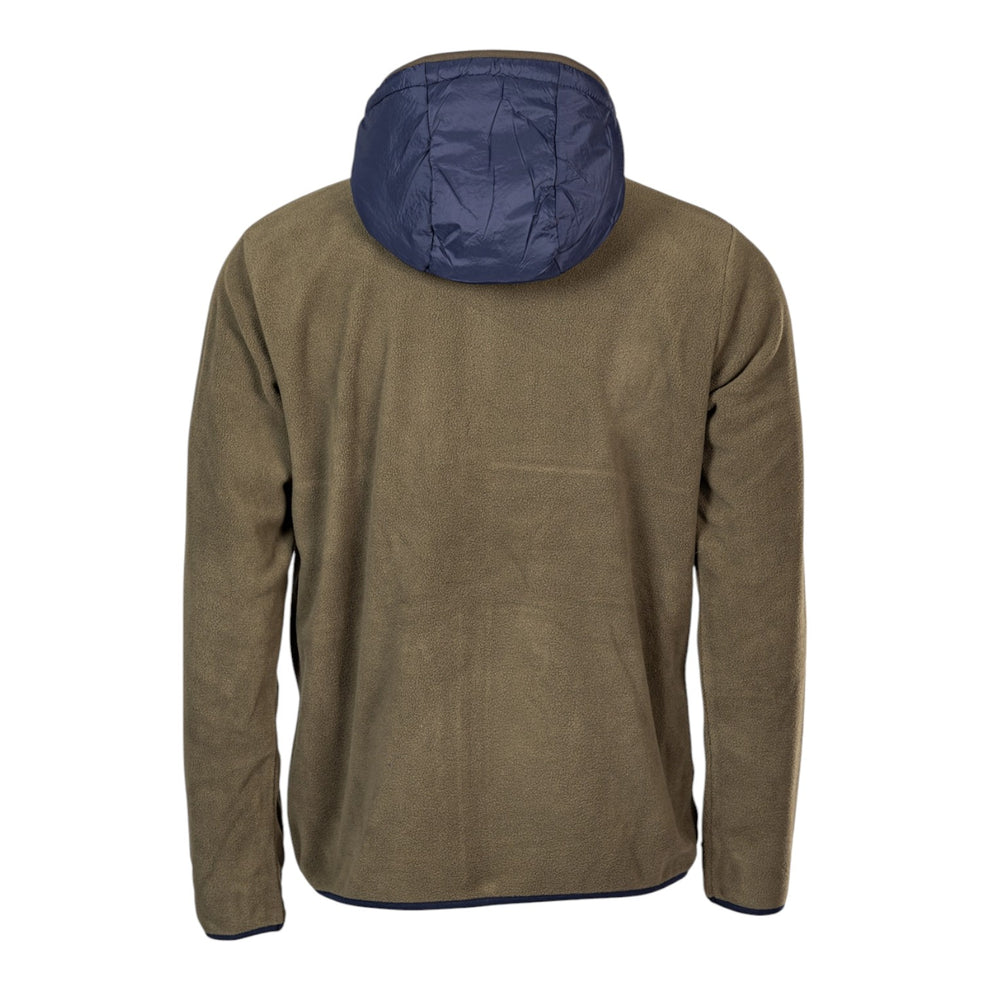 Move On M Gaupen Mens Fleece Jacket Dark Olive Navy