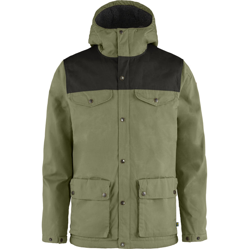 Fjällräven M Greenland Winter Jacket Green Dark Grey