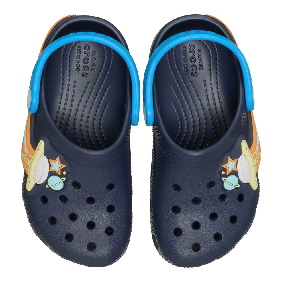 Crocs U Classic Ufo Lights Clog Børnesko Navy
