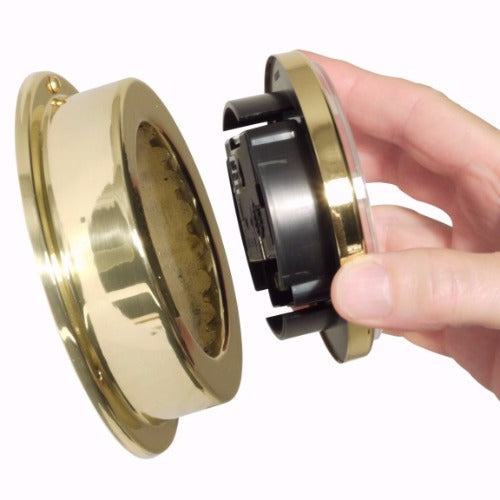 Altitude Ur - 127 mm - messing - radiotavshedsperioder - adgang fra fronten
