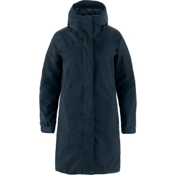 Fjällräven W HC Hydratic Padded Parka Dark Navy