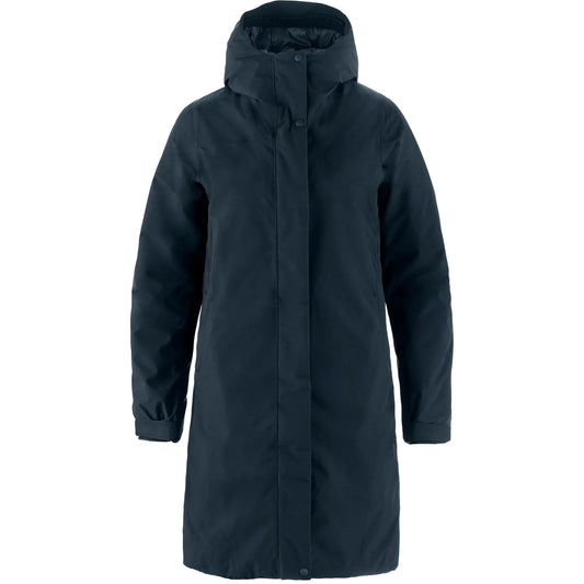 Fjällräven W HC Hydratic Padded Parka Dark Navy