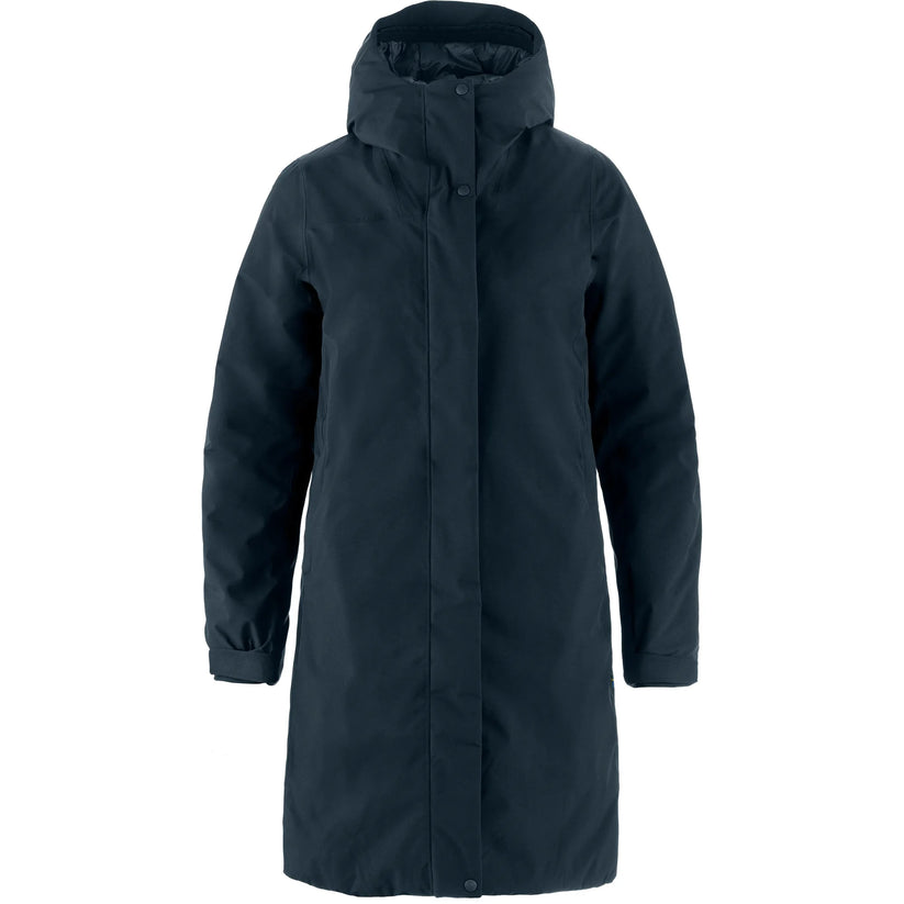 Fjällräven W HC Hydratic Padded Parka Dark Navy