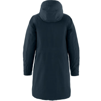 Fjällräven W HC Hydratic Padded Parka Dark Navy