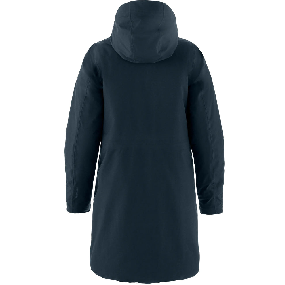 Fjällräven W HC Hydratic Padded Parka Dark Navy