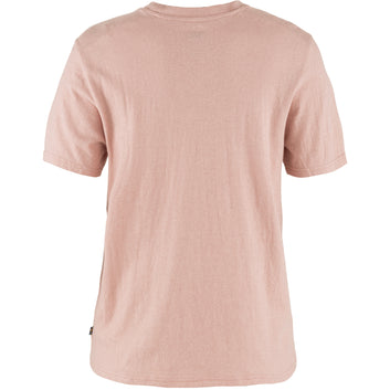 Fjällräven W Hemp Blend T-Shirt Chalk Rose