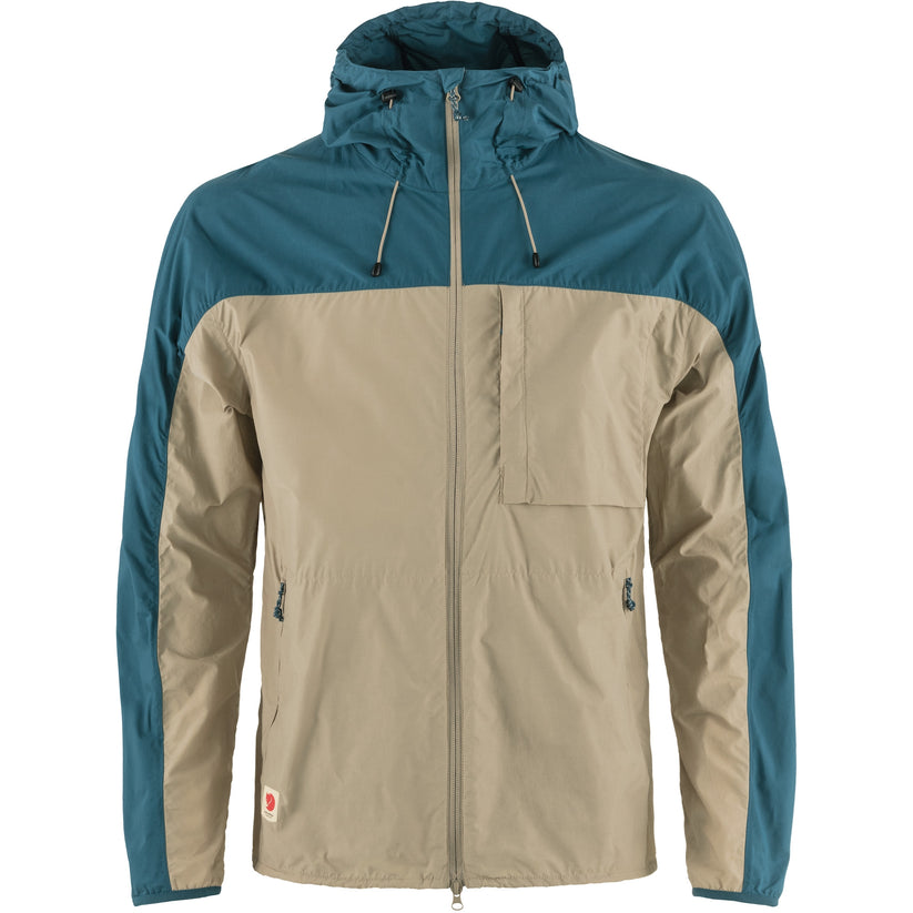 Fjällräven M High Coast Wind Jacket Fossil Deep Sea