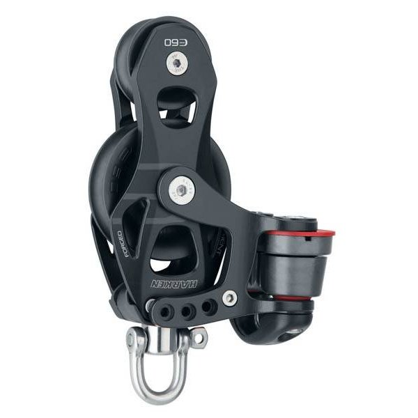 Harken Element blok 45 mm violin m. svirvel og Cam | Harken Element blok 60 mm violin m. svirvel og Cam til 10 mm line
