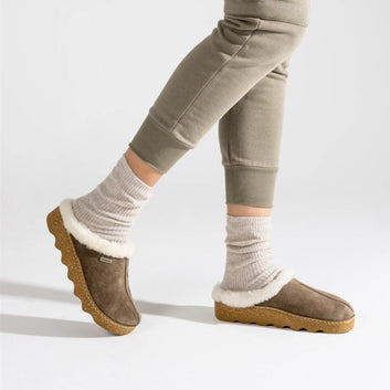 Rohde W Velour Hjemmesko Earth
