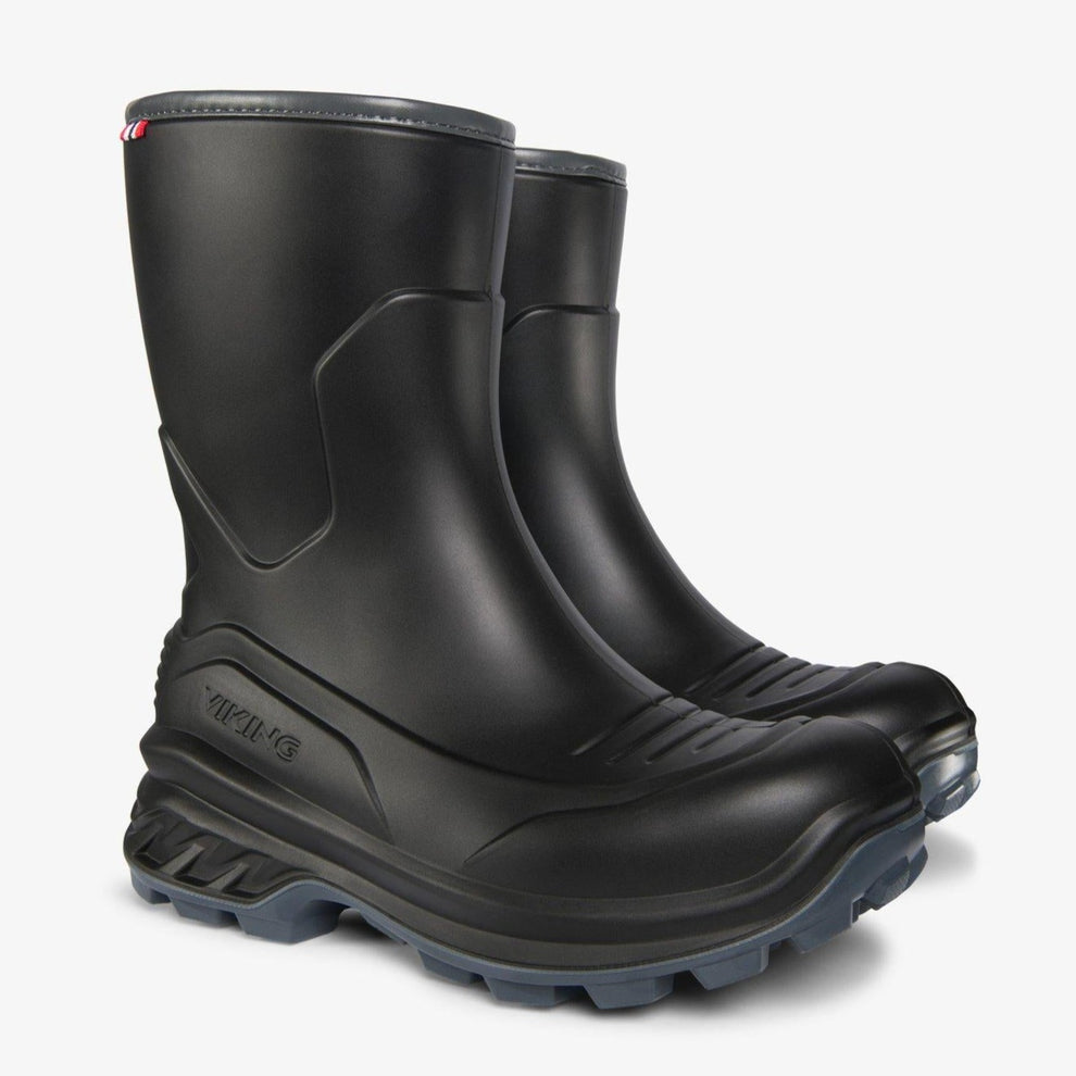 Viking M Trophy icefighter Mid Warm Gummistøvle Black Grey