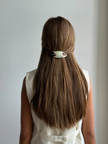 Pico Mie Hair Barette Dark Tortoise