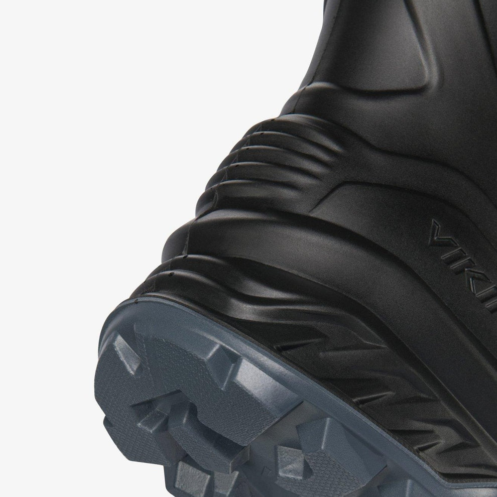 Viking M Trophy icefighter Mid Warm Gummistøvle Black Grey