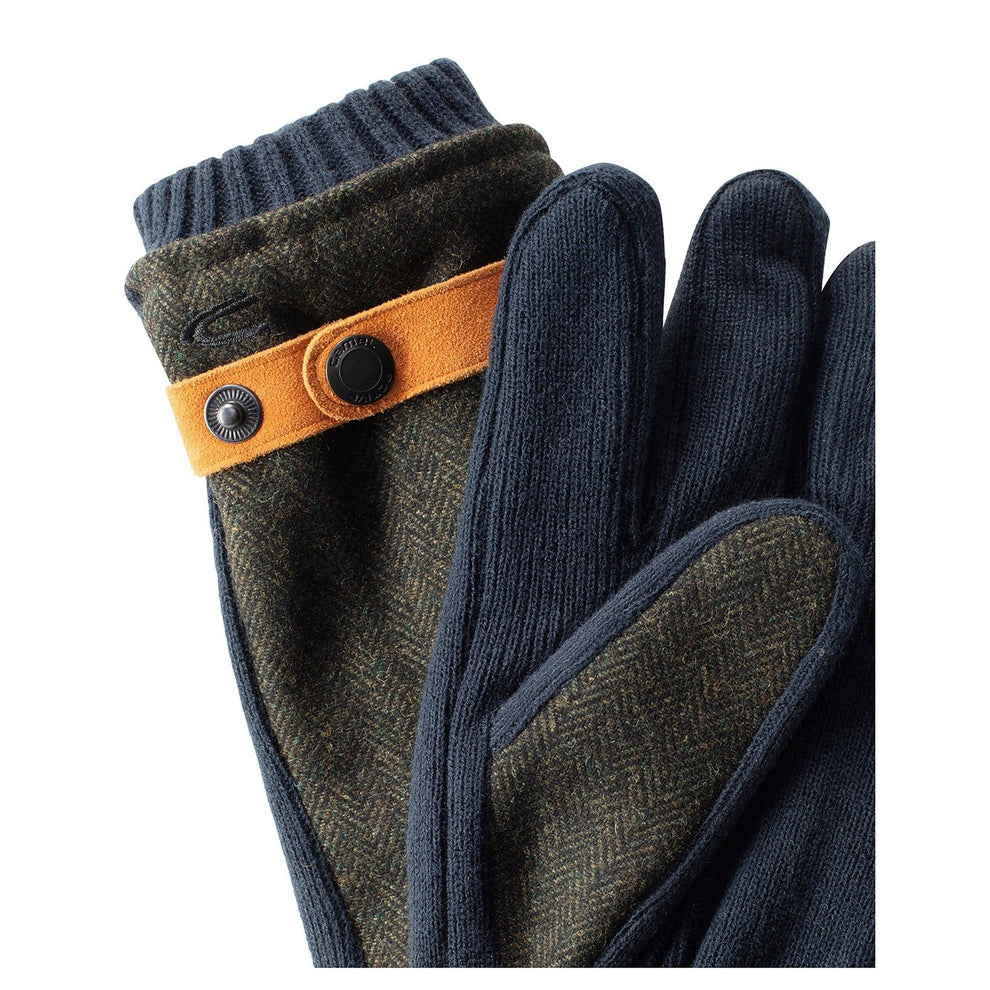 Camel Active M Gloves with Strap Black Brown