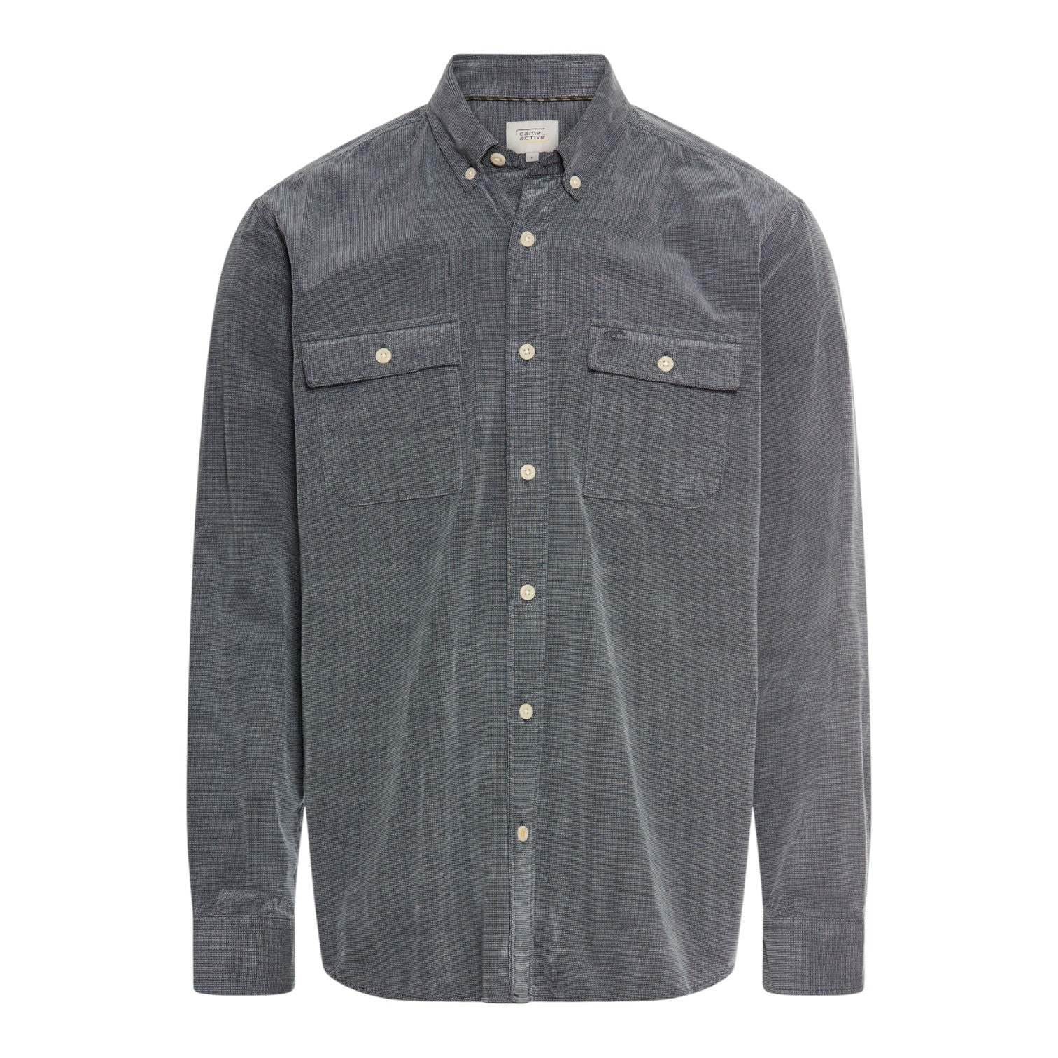 Camel Active M Longsleeve Shirt Tinted Blue