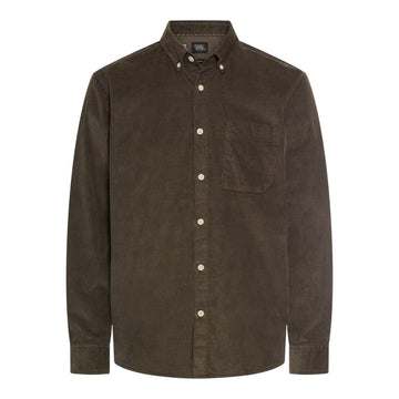 Camel Active M Longsleeve Shirt Dark Brown