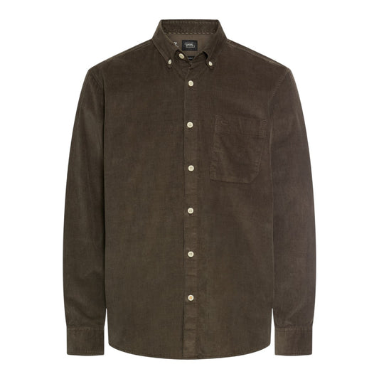 Camel Active M Longsleeve Shirt Dark Brown