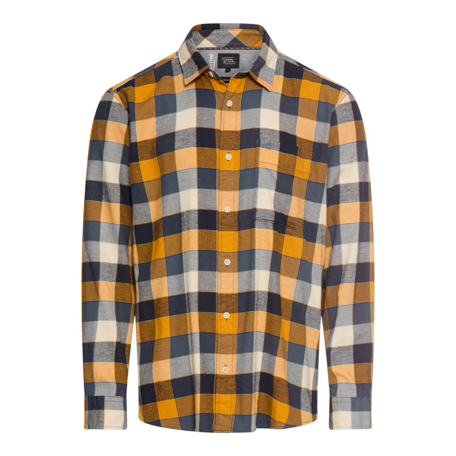 Camel Active M Longsleeve Shirt Burned Yellow