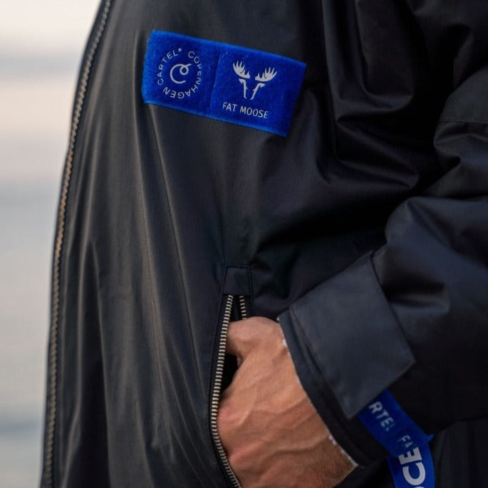 Copenhagen Cartel U Marine Recycled Changing Robe Sort
